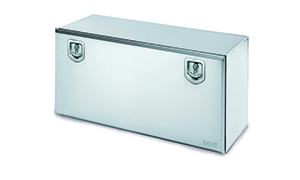 Bawer L800 x H500 x D500mm Stainless Steel Toolbox - Matt Finish with  2 S/S Locks